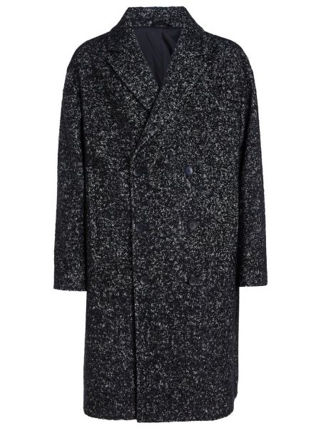 Czarny płaszcz zimowy Calvin Klein