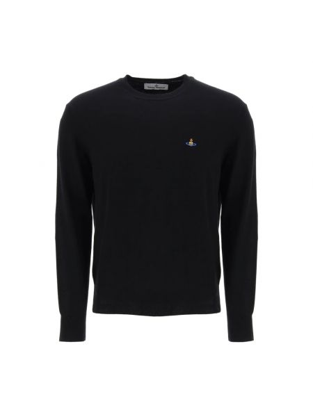 Sweter z okrągłym dekoltem Vivienne Westwood czarny