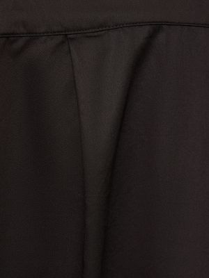 Voľná priliehavá košeľa Commas čierna