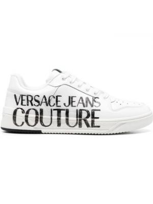 Białe trampki Versace Jeans Couture