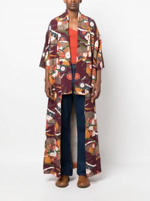 Retro květinový kabát A.n.g.e.l.o. Vintage Cult