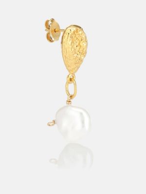 Náušnice s perlami Alighieri zlaté