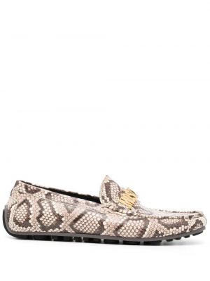 Loafers Moschino brun