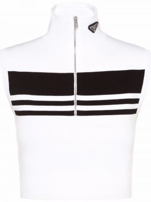 Top Prada bianco