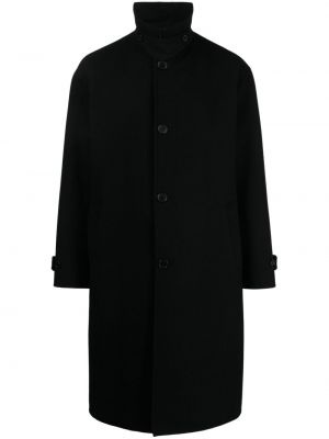 Vlnený kabát Studio Tomboy čierna