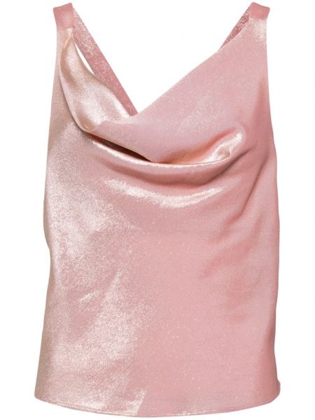 Silkki toppi Cynthia Rowley pinkki