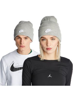 Berretto in maglia Nike grigio