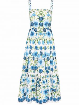 Trykt floral dress Borgo De Nor hvit