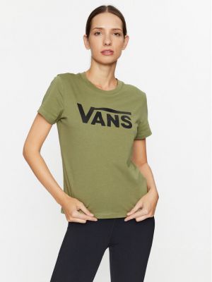 T-shirt Vans vert