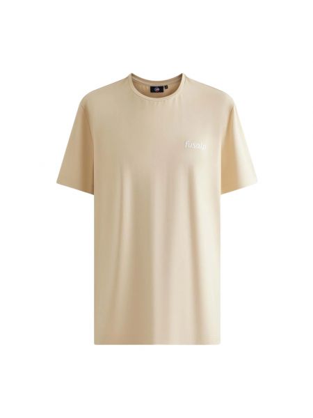 T-shirt mit kurzen ärmeln Fusalp beige