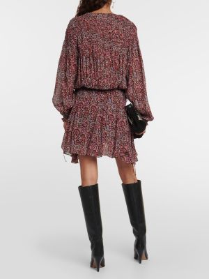 Paisley-muster kleit Marant Etoile pruun