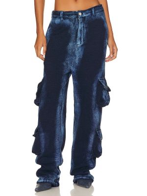 Pantalones cargo Knorts Knit Denim azul