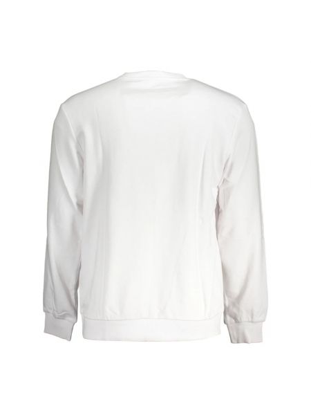 Jersey con bordado de algodón de tela jersey Fila blanco