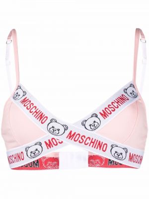 Trekant bh Moschino rosa