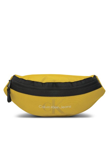 Αθλητική τσάντα Calvin Klein Jeans κίτρινο