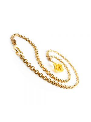 Colgante chapado en oro Chanel Vintage amarillo