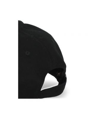 Gorra con bordado de algodón Kenzo negro