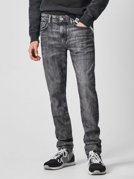 Skinny farmernadrág Pepe Jeans szürke
