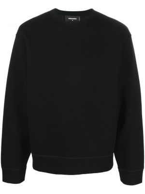 Montert sweatshirt Dsquared2 svart