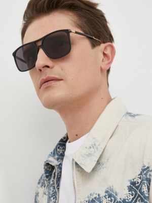 Gucci okulary przeciwsłoneczne męskie   - Сzarny