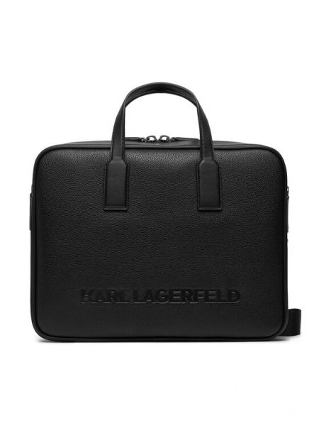 Športová taška Karl Lagerfeld čierna