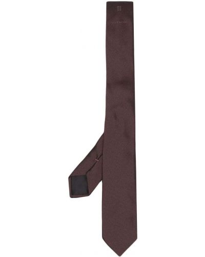 Corbata Givenchy marrón