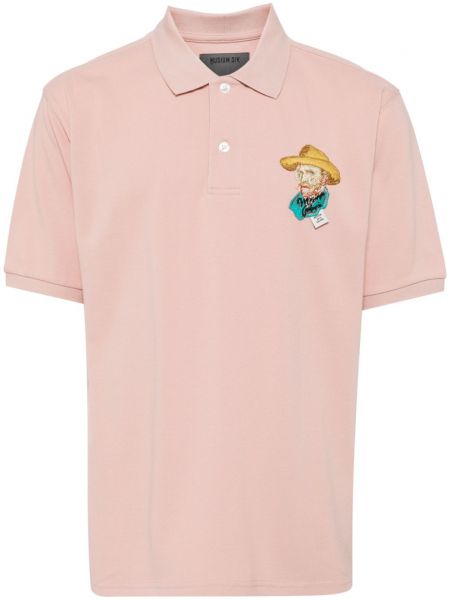 Poloshirt med applikation Musium Div.