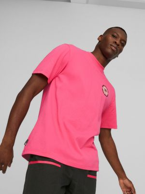 Polo majica bootcut Puma ružičasta