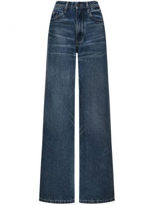Voľné bavlnené džínsy 12 Storeez modrá
