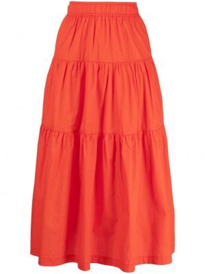 Bavlněné sukně :chocoolate červené