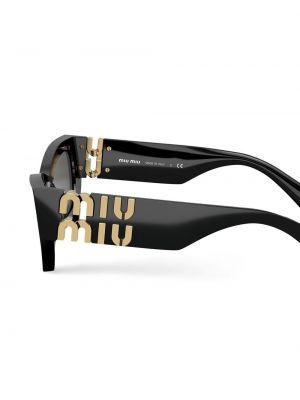 Okulary przeciwsłoneczne Miu Miu Eyewear czarne