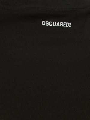 Риза от джърси Dsquared2 бяло