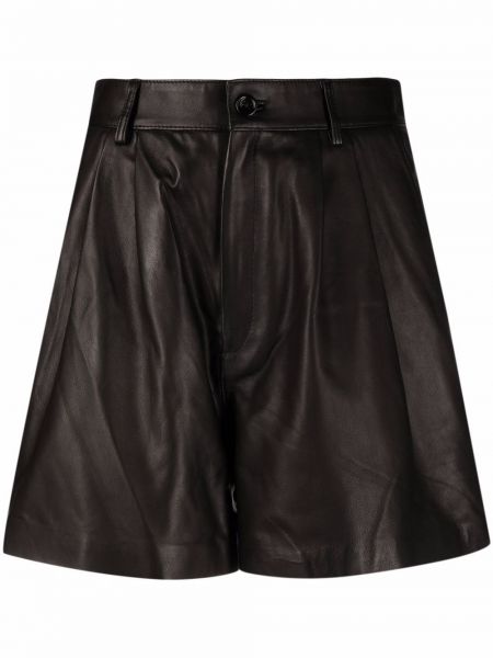 Pantalones cortos de cintura alta P.a.r.o.s.h. negro