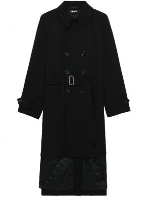 Palton de lână Black Comme Des Garçons negru