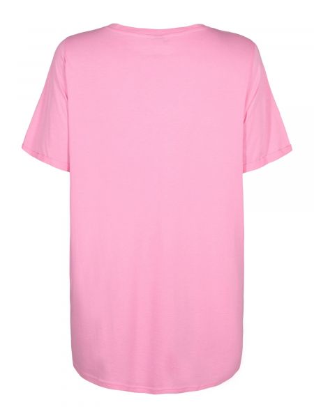 Relaxed fit marškinėliai Zizzi rožinė