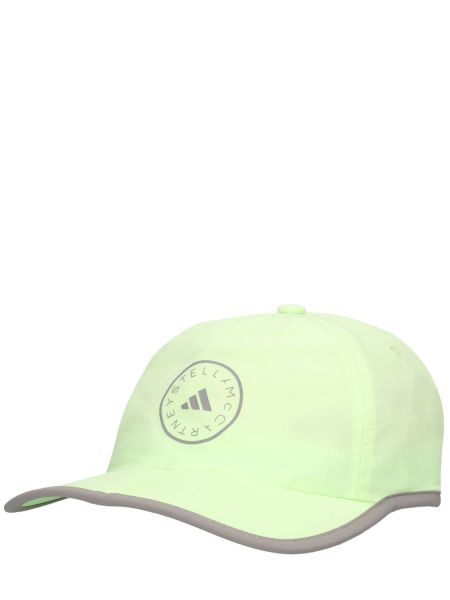 Kepurė su snapeliu Adidas By Stella Mccartney žalia