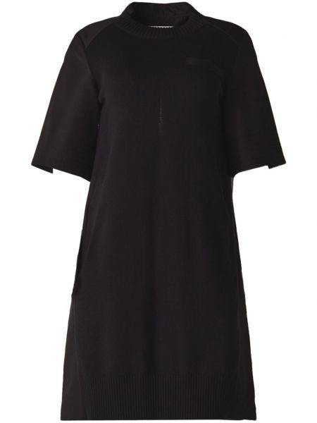 Mini šaty Sacai čierna