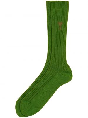 Чорапи Ami Paris зелено