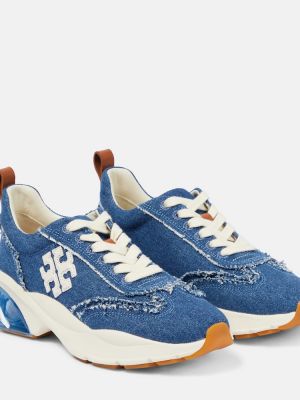 Sneakers Tory Burch kék