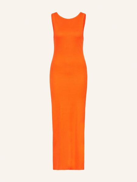 Sukienka długa Gestuz pomarańczowa