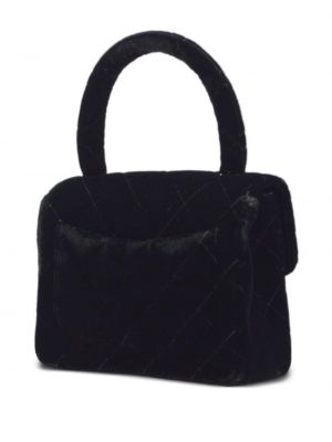 Gesteppte shopper handtasche Chanel Pre-owned schwarz