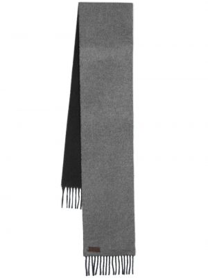 Кашмирен копринен шал с ресни Canali