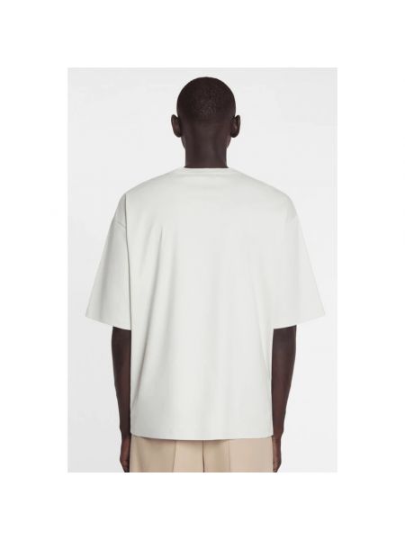 Koszulka oversize Lanvin biała