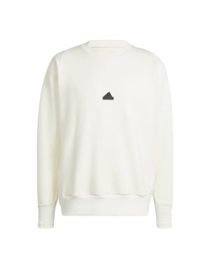 Relaxed пуловер Adidas Sportswear бяло