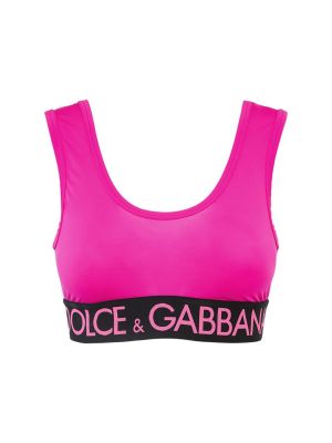 Crop top jersey Dolce & Gabbana