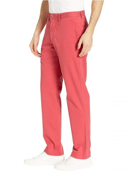 Прямые брюки Polo Ralph Lauren красные