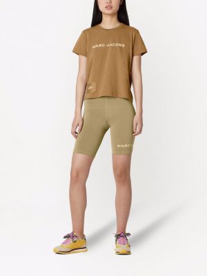 Pantalones cortos deportivos Marc Jacobs marrón