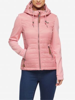 Steppelt kapucnis dzseki Ragwear rózsaszín