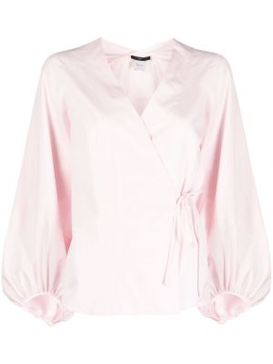 Памучна риза Paul Smith розово