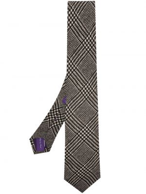 Cravatta a pied de poule Ralph Lauren Purple Label